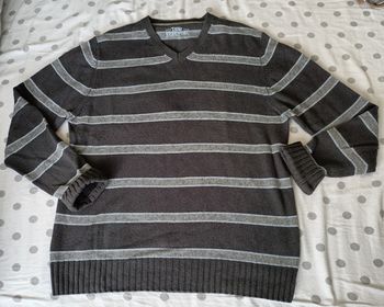 Pull rayé