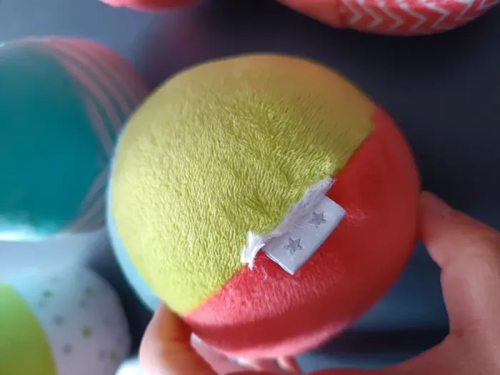 Jeu de quilles peluches tissus Verbaudet - photo numéro 2