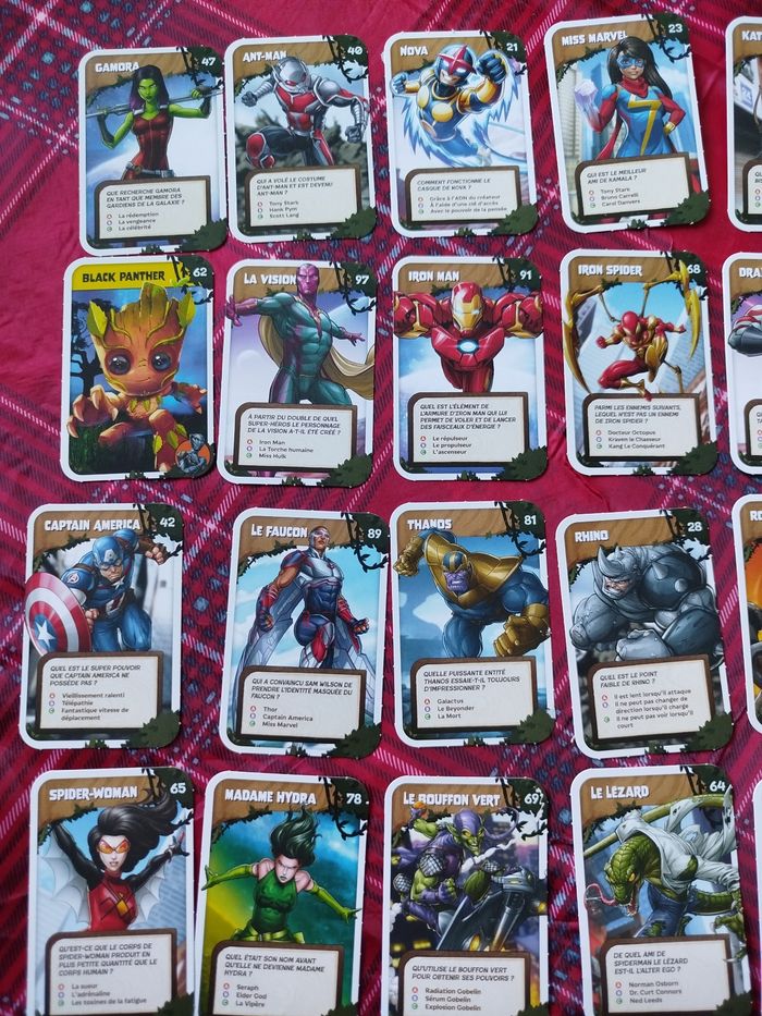 Carte marvel leclerc - photo numéro 2
