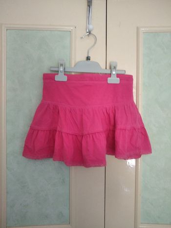jupe à volants rose H&M 8 ans