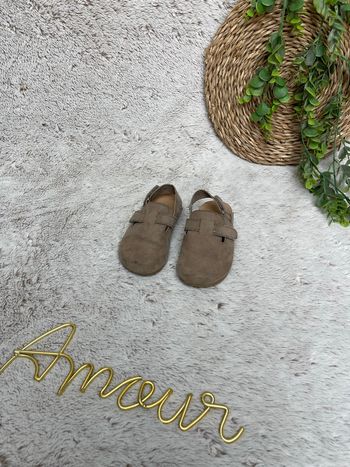 Mule  marron a scratch - Taille 25 - H&M 