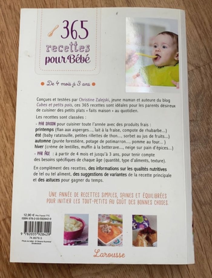 Livre recette bébé - photo numéro 4
