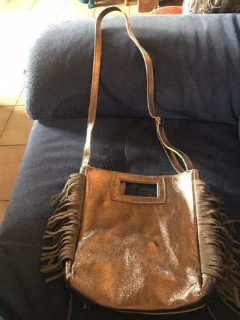 Sac à franges The genuine Leather (imitation Maje)