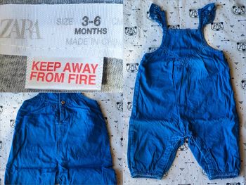 Barboteuse Zara taille 3/6 mois