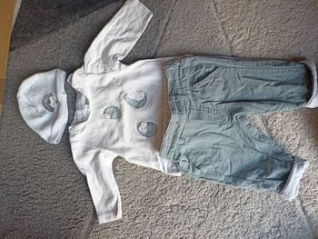 Tenue naissance/1mois tartine et chocolat