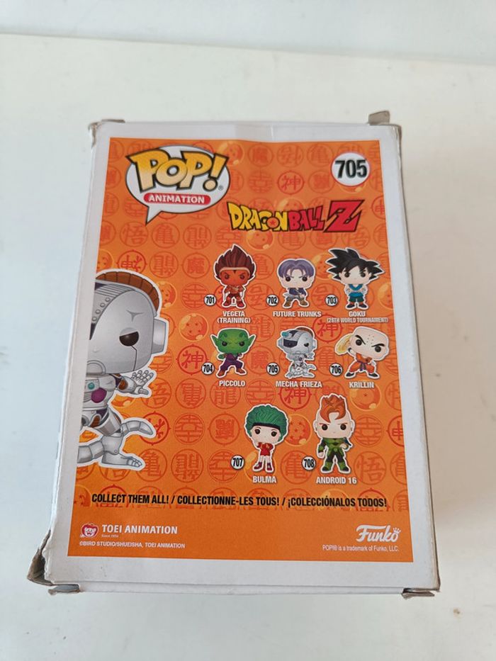Pop N 705 - Dragon Ball Z - Mecha Frieza  Dragon ball boite animé - photo numéro 3