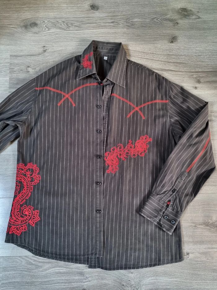 Chemise homme à manches longues T. 41/42
