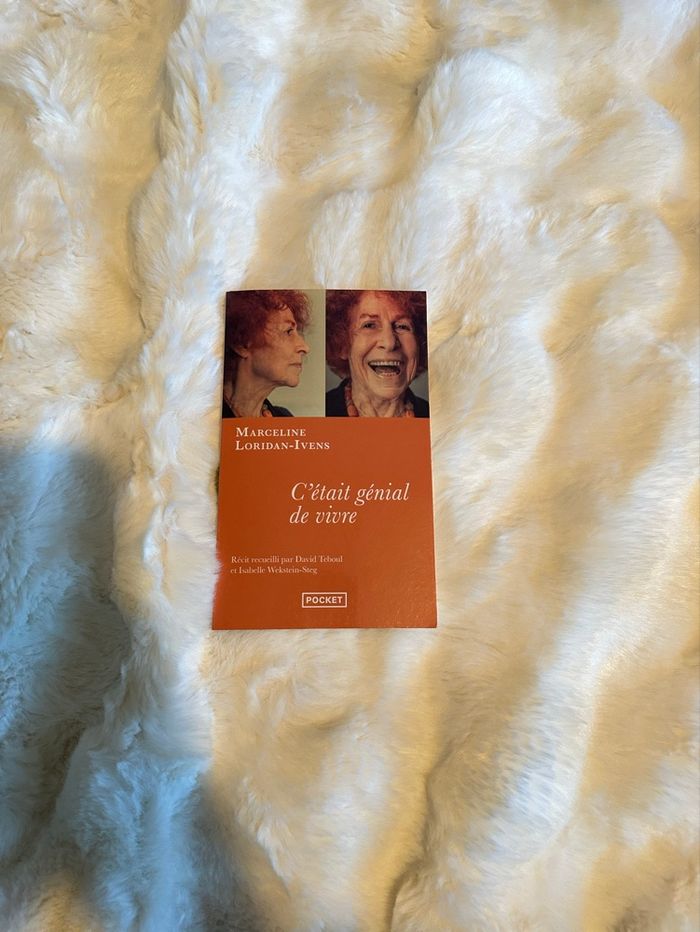 Livre c’était génial de vivre