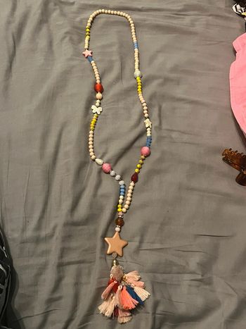 Collier sautoir étoile