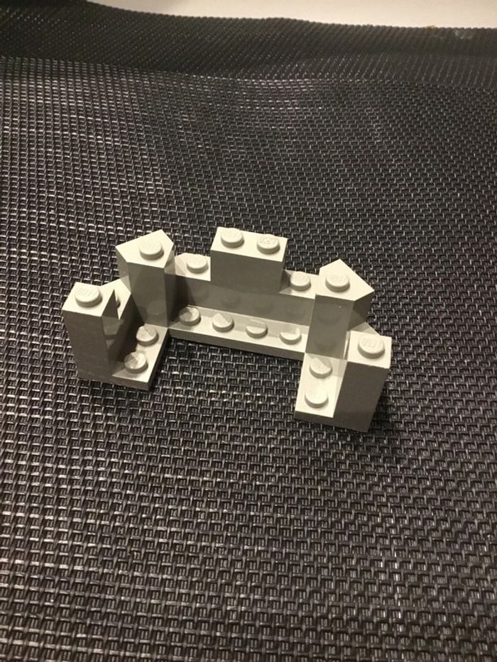 Lego Castle créneaux remparts gris clair 4x8x2 1/3 lego officiel - photo numéro 3
