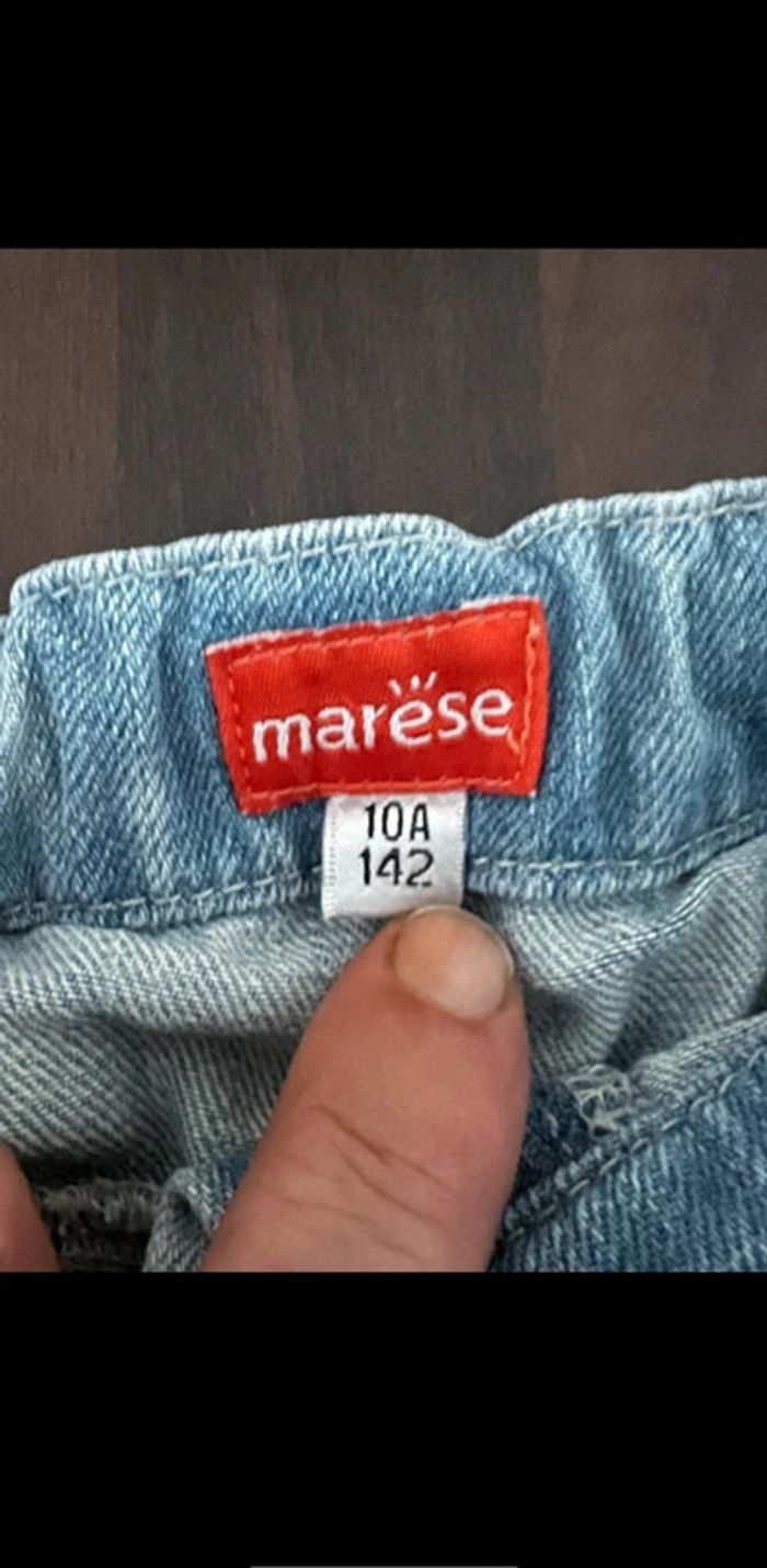 Short jean enfant fille parfait état taille 10 ans 100% coton - photo numéro 2
