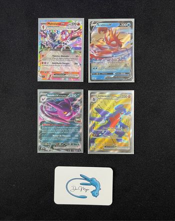 Pokémon LOT de cartes Ex V Full Art : 20€