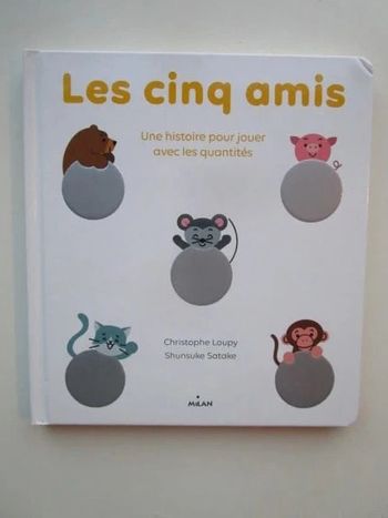 Les cinq amis - Livre à rabats