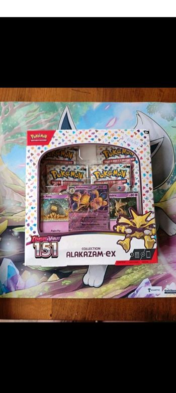 Coffret Pokémon Alakazam Ex 151 fr scellé