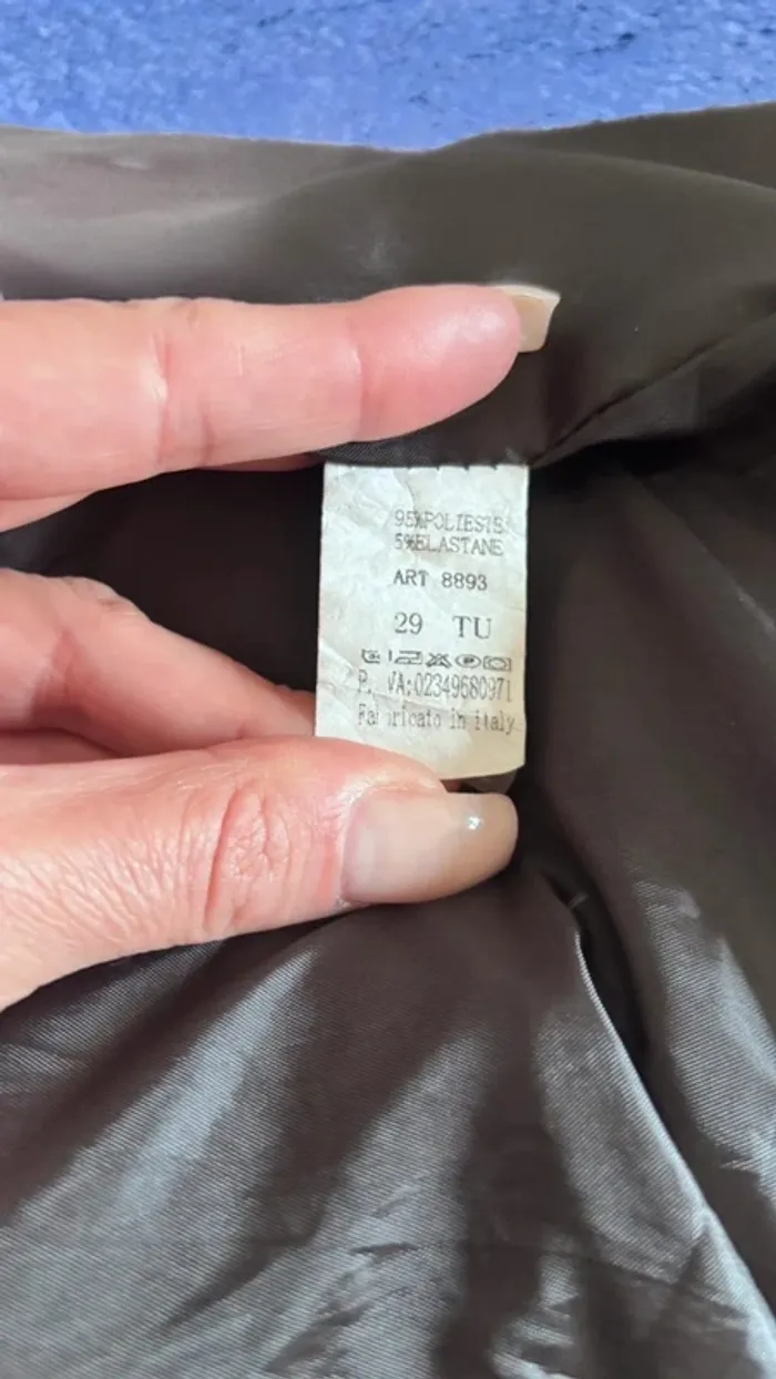 🌸 long blazer noir manche accordéon taille unique #newcollection - photo numéro 6