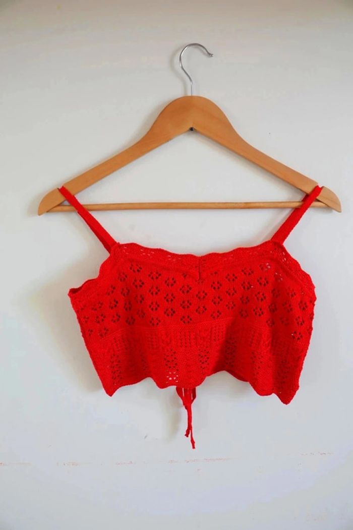 C38 Top Crochet Sweue Taille 38 - photo numéro 3