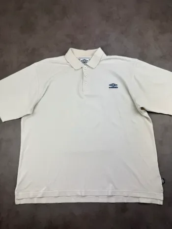 Polo Umbro Vintage 90’s Blanc Taille L