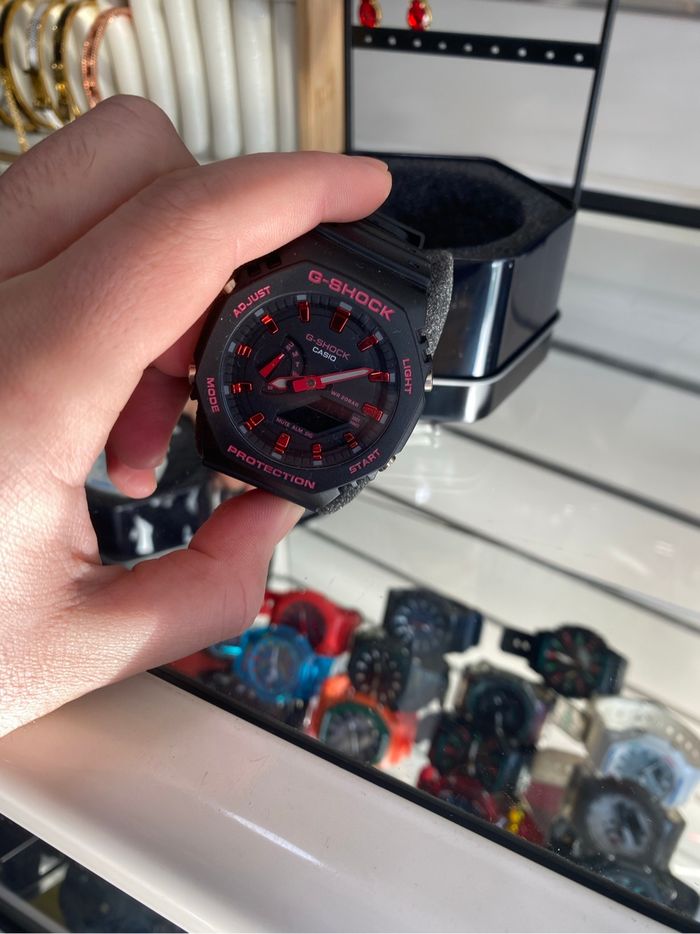 Montre G Shock noire rouge - photo numéro 3