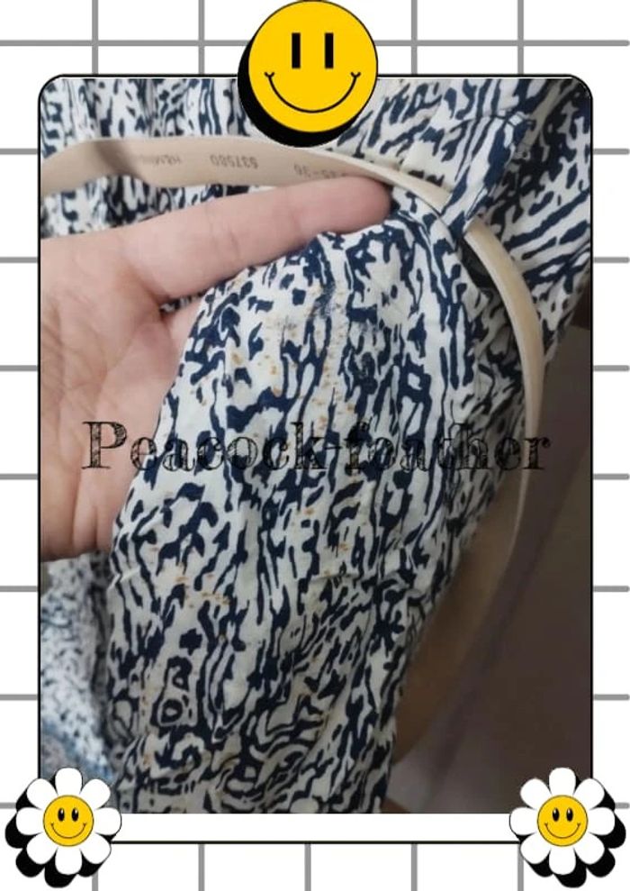 Tunique bleue avec ceinture 38 - photo numéro 2