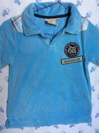 Polo éponge #quicksilver#4/5 Ans