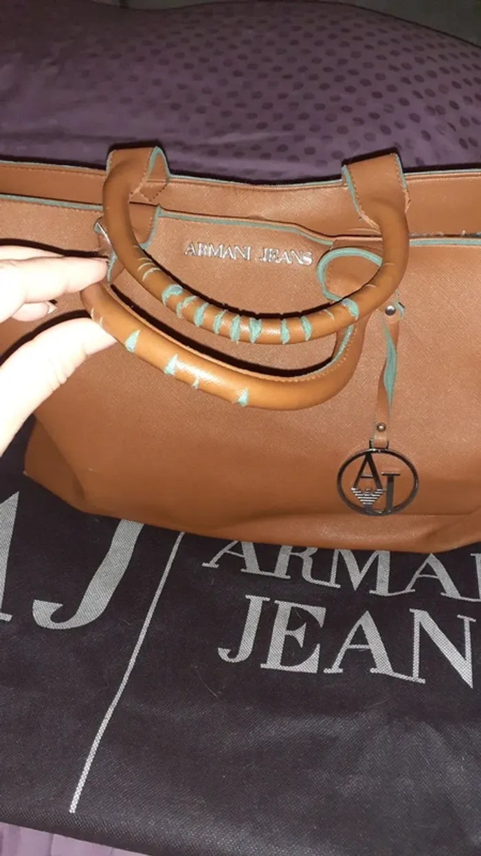 Grand sac armani jeans - photo numéro 14