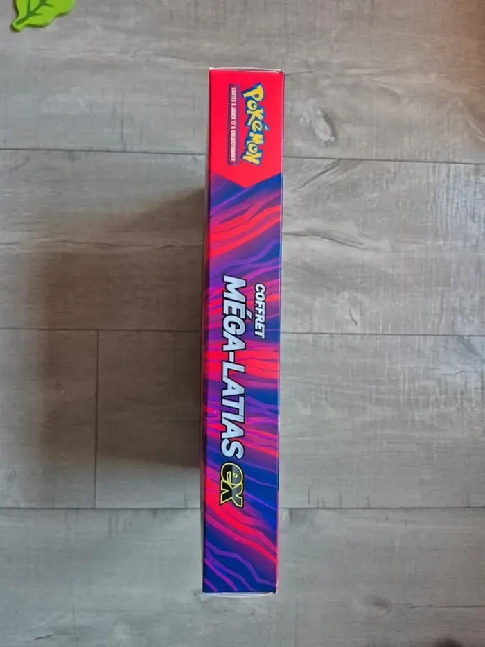 Pokémon Coffret 4 boosters Méga-Latias EX Méga Évolution ME01 Fr Neuf Scellé - photo numéro 2