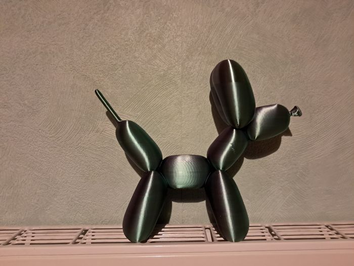 Chien ballon une couleur différente par profil decoration