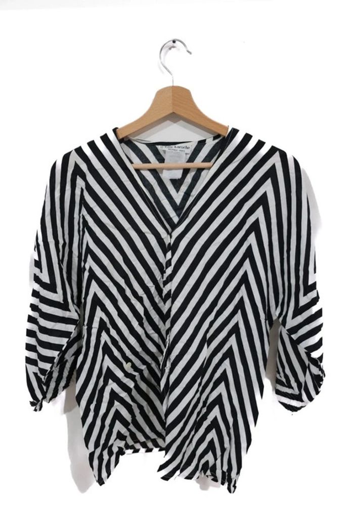 C51 blouse noir/blanc Guy Laroche 36