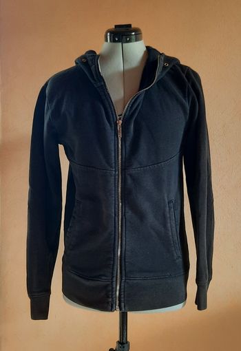 Veste sweat-shirt à capuche avec zip, Zara, homme, taille S