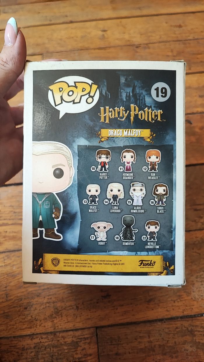 Funko Pop Draco Malefoy Quidditch exclusive - photo numéro 3