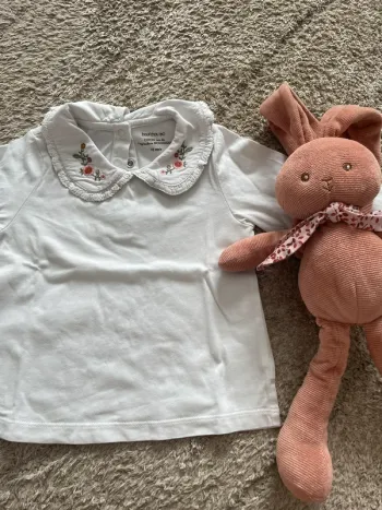 T-shirt col Claudine