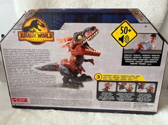 Figurine interactive Dinosaure Pyroraptor Ultimate Supreme Jurassic World Mattel - photo numéro 9