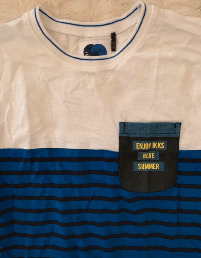 Tee shirt ikks taille 12 ans neuf sans étiquette - photo numéro 2