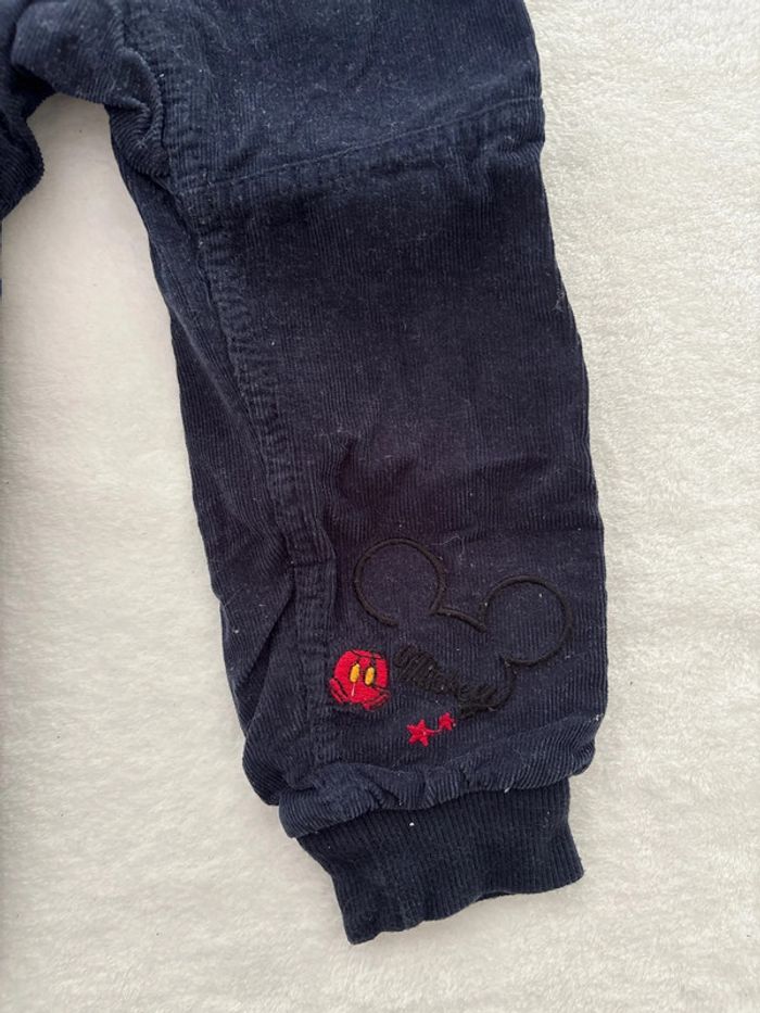 Pantalon marine Mickey 23 mois - photo numéro 2