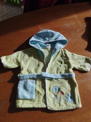 Peignoir bébé 9 mois