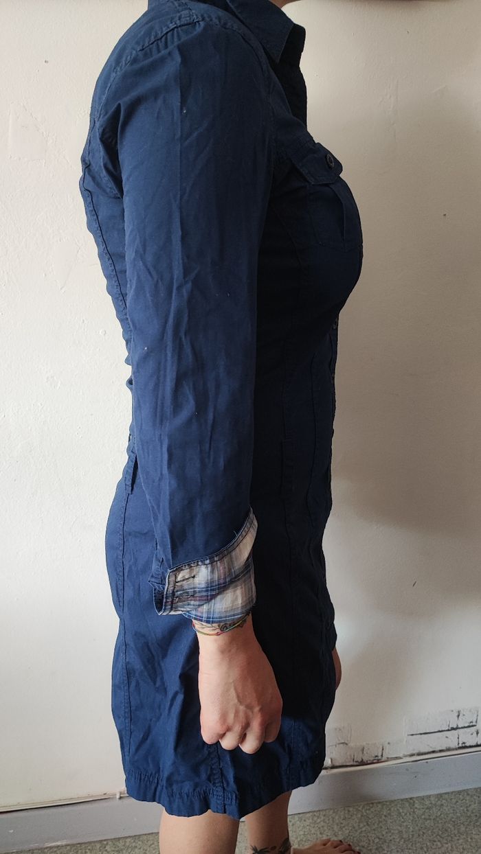 Robe ESPRIT style jean marine EDC 40 - photo numéro 2