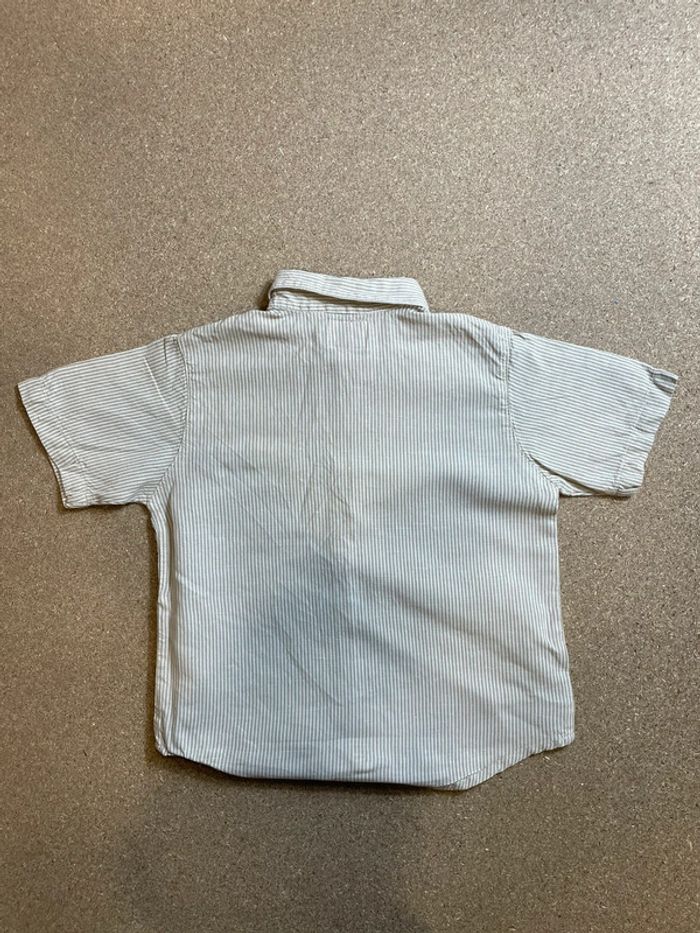 Chemise manches courtes garçon 3 ans - photo numéro 2
