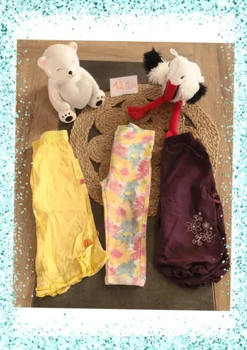 Lot pantalons 12 mois