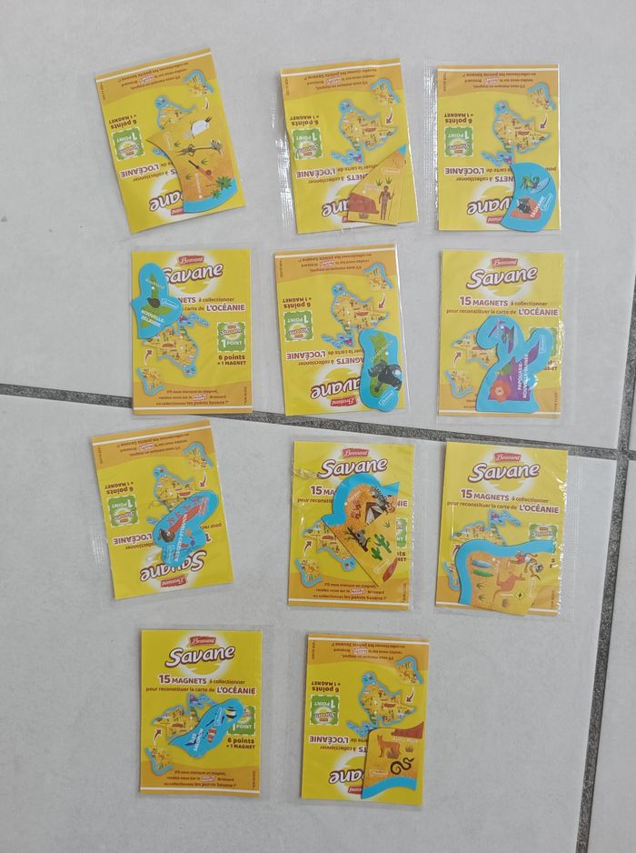 Lot de 11