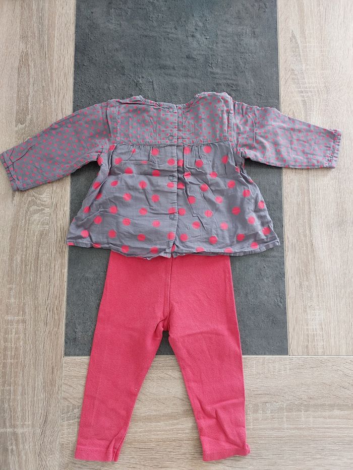 Ensemble fille haut manche longue et son pantalon - photo numéro 7