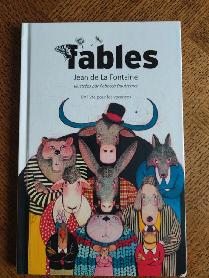 Livre fable de la fontaine