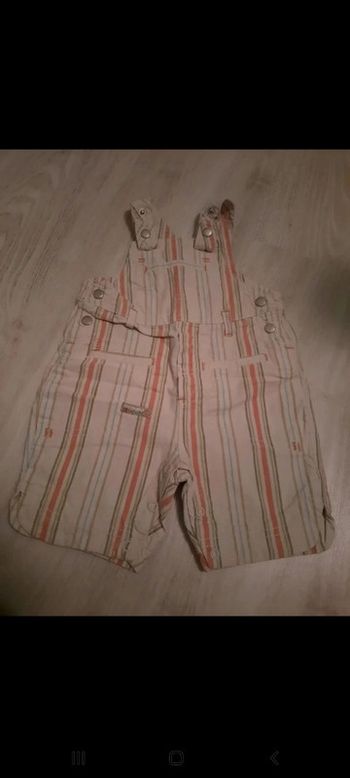 Salopette été Obaibi 6 mois en tbe