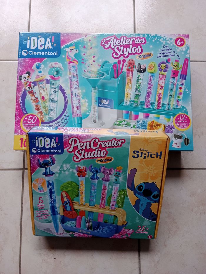 Atelier des stylos x 2