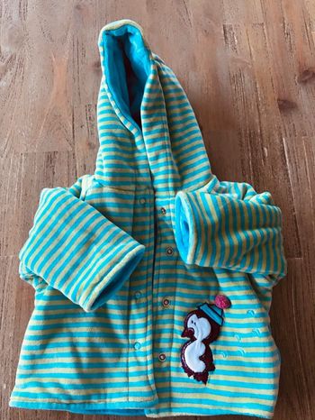 Veste réversible 1 mois