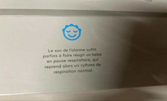 Nanny care moniteur respiratoire - photo numéro 6