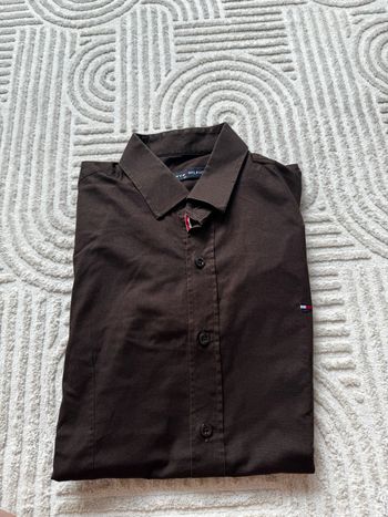 Chemise marron tommy Hilfiger