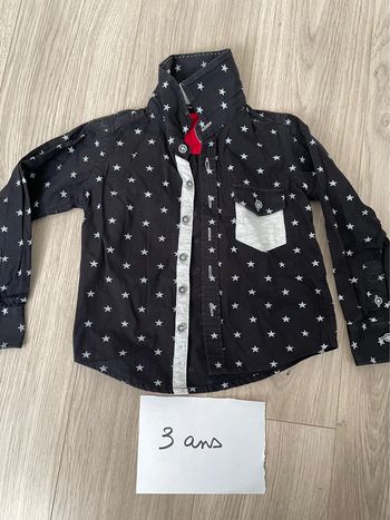 Chemise 3 ans