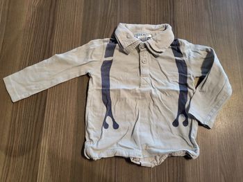 Maillot manche longue taille 12 mois (74 cm)