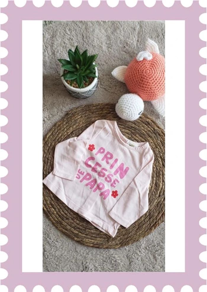 Tee shirt fille 3 mois