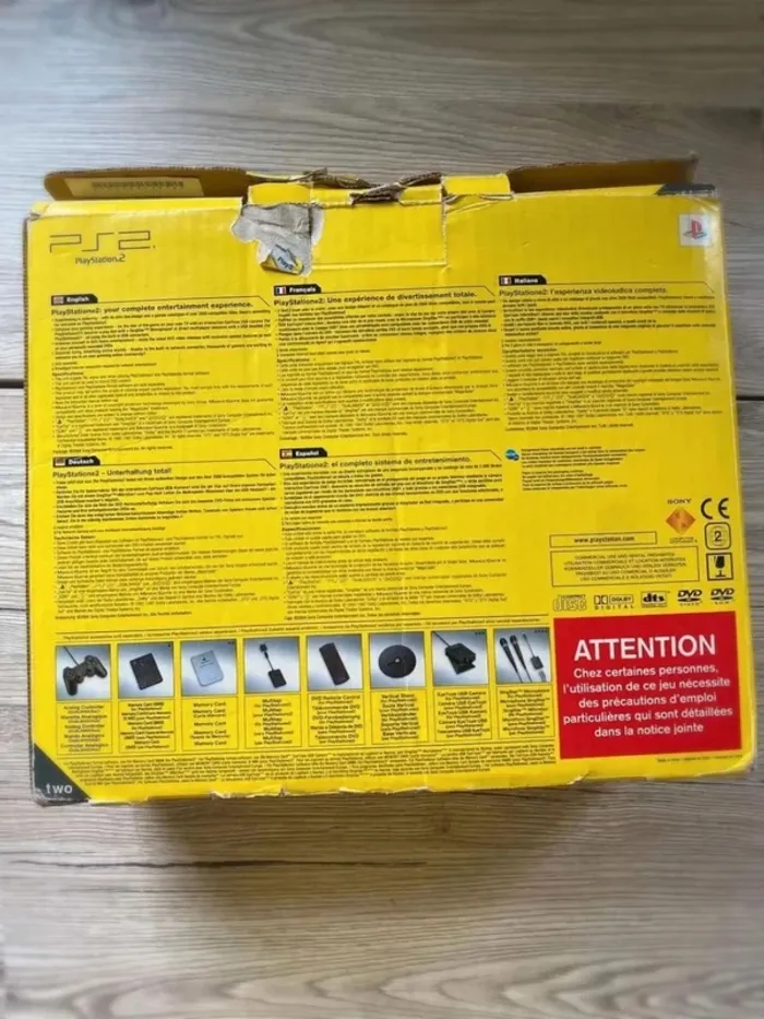 PlayStation  2 Slim  -  En  Boîte -  Complète  - Très  Bon État - Envoi  rapide  - Garantie 6  mois - photo numéro 12